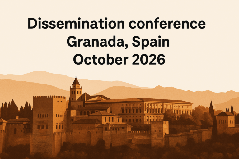 UPCOMING – Dissemination conference in Granada, Spain, October 2026