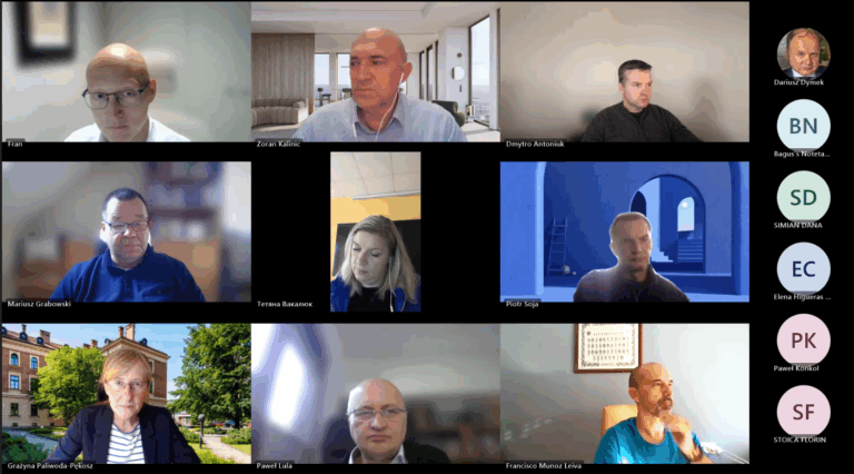 The 10th online project meeting