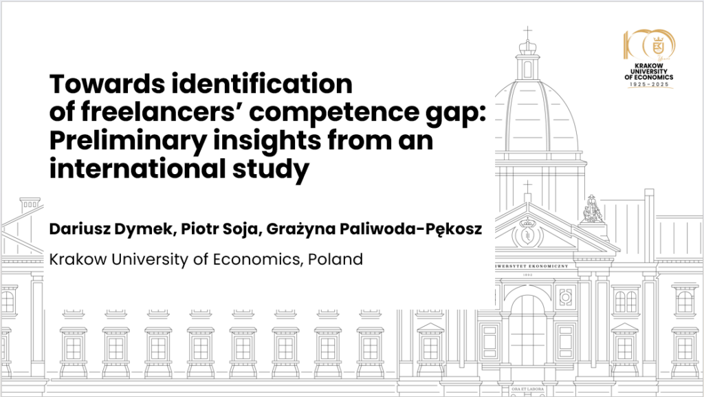 The first slide of the KUE presentation.