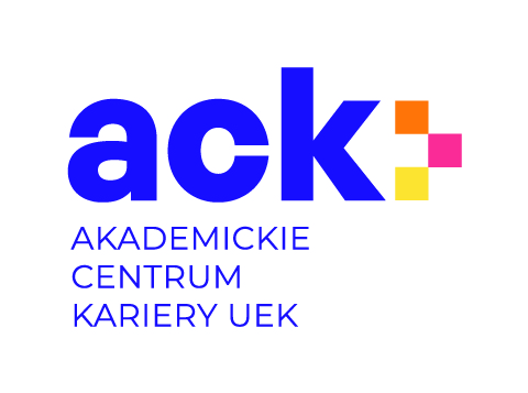 The logo of the KUE Academic Career Center.