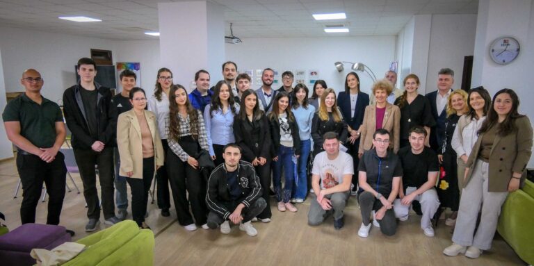 A group photo of the participants of the Hackathon.