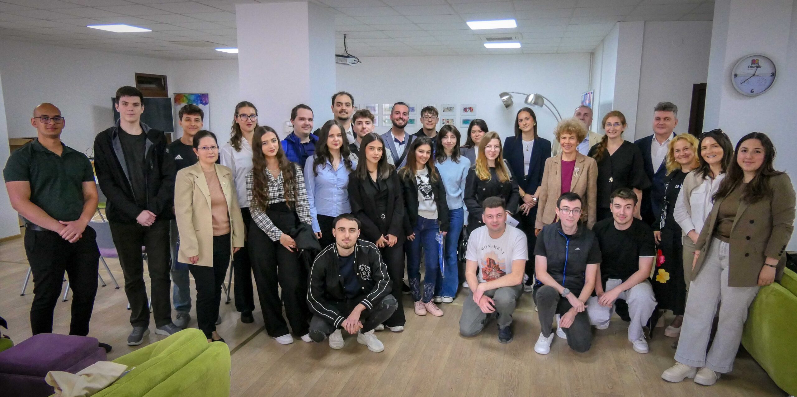 A group photo of the participants of the Hackathon.